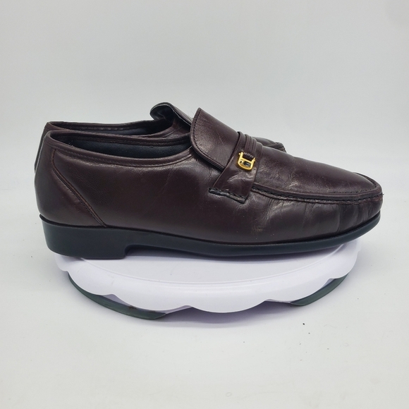 Florsheim Shoe Men's 11 D Riva Moc Toe Bit Loafers - Picture 5 of 9